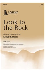 Look to the Rock SATB choral sheet music cover